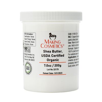 Shea Butter, USDA Certified Organic