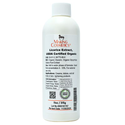 Licorice Extract, USDA Certified Organic