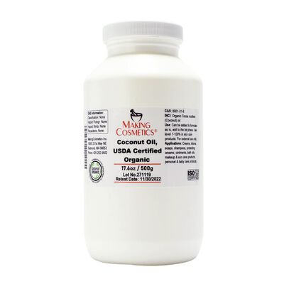 Coconut Oil, USDA Certified Organic