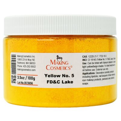 Yellow No. 5 FD&C Lake