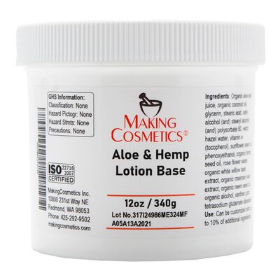 Aloe & Hemp Lotion Base