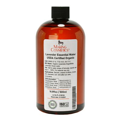Lavender Essence Water, USDA Certified Organic