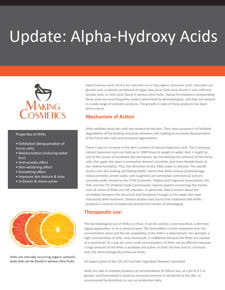 Whitepaper Alpha Hydroxy Acids