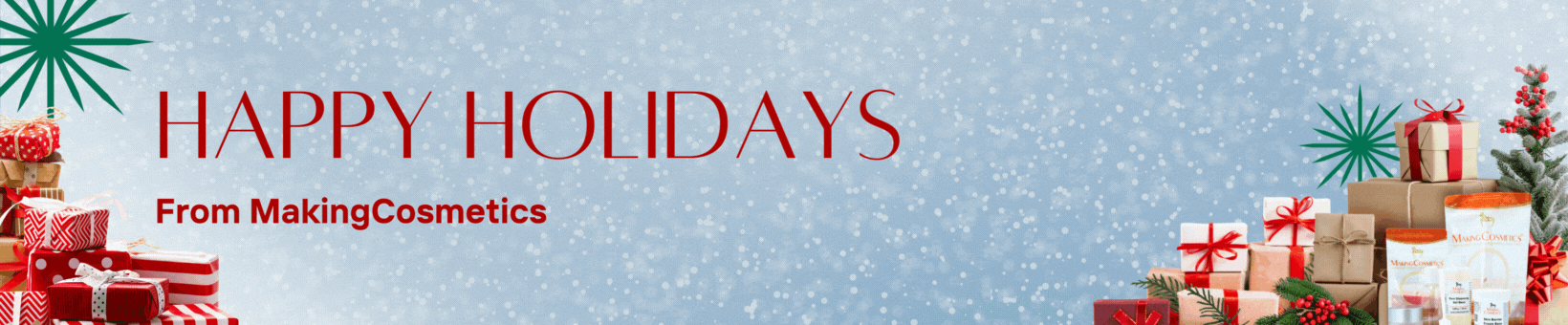 Happy Holidays from MakingCosmetics