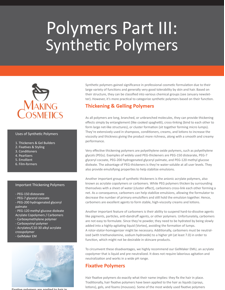 Whitepaper Polymers