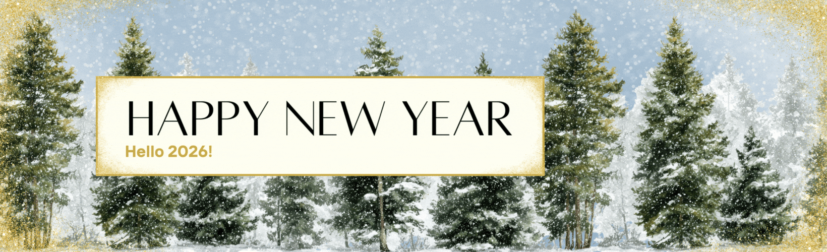 Happy New Year. Hello 2026!
