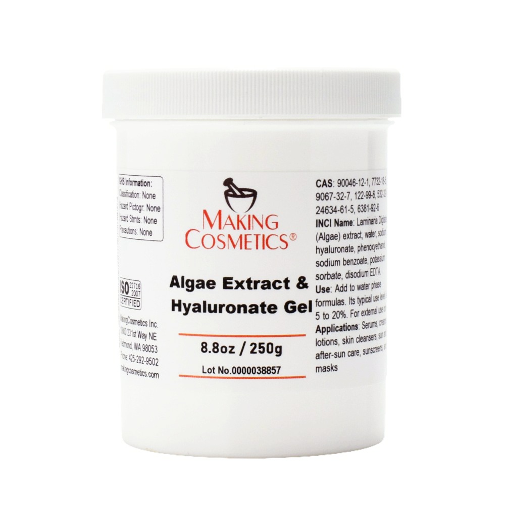 Laminaria Algae Extract & Hyaluronate Gel | Making Cosmetics ...