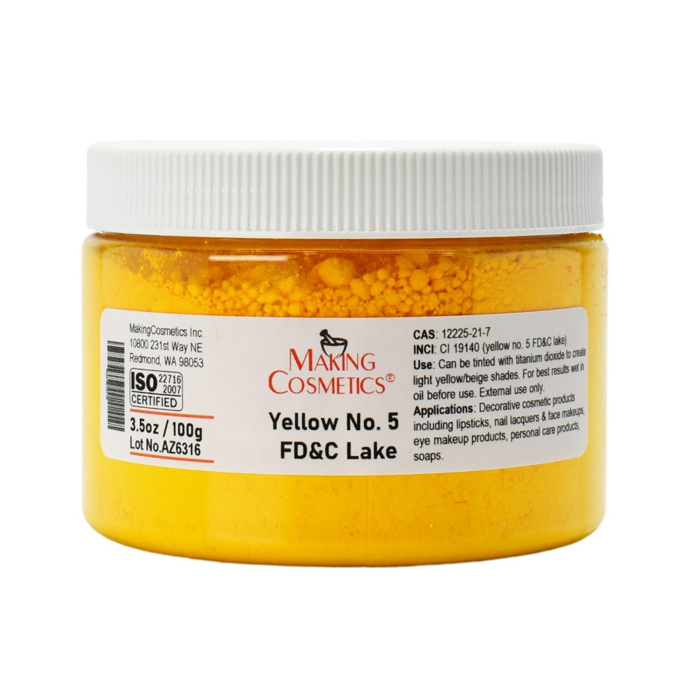 Yellow No. 5 FD&C Lake 231 MakingCosmetics