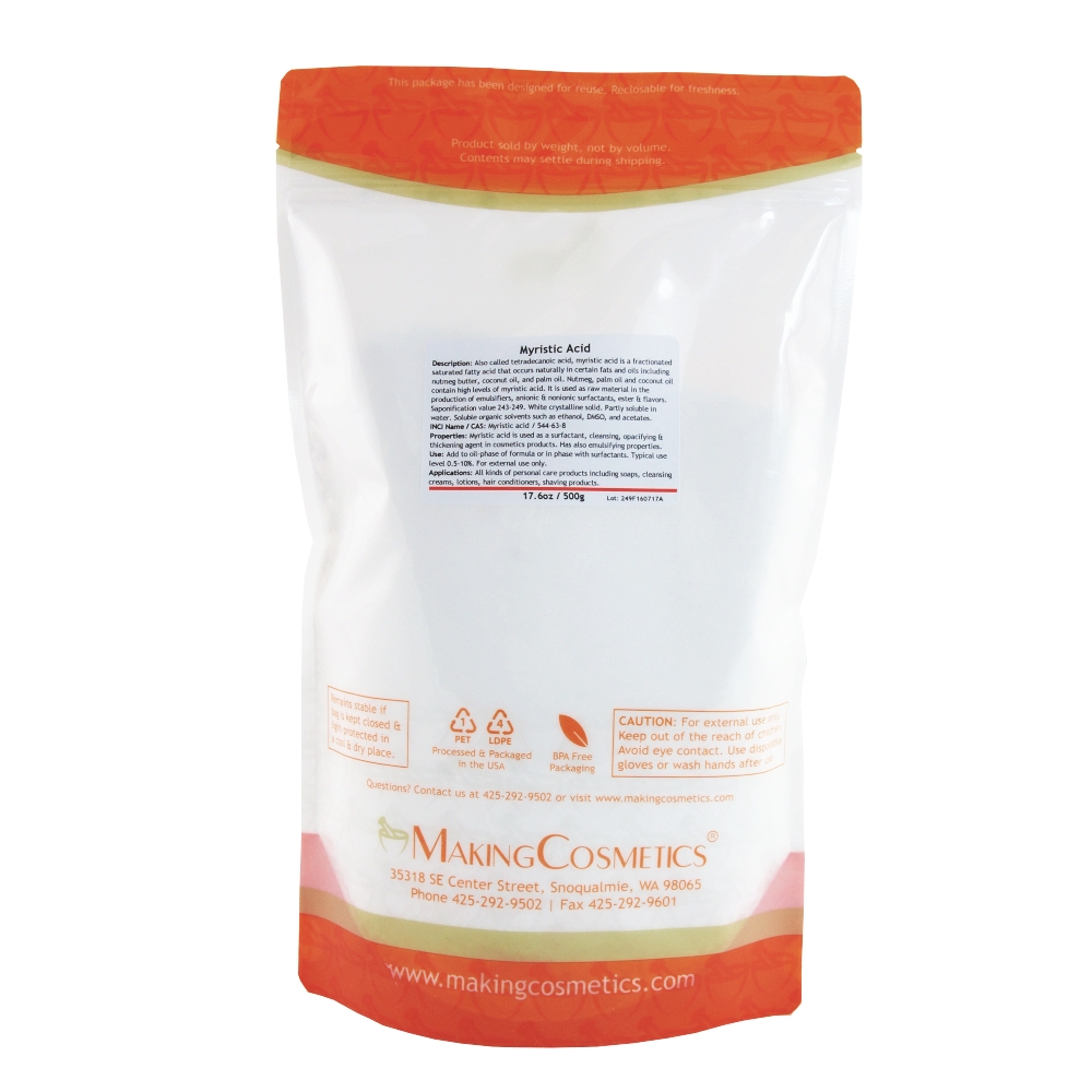Myristic Acid 1045 MakingCosmetics