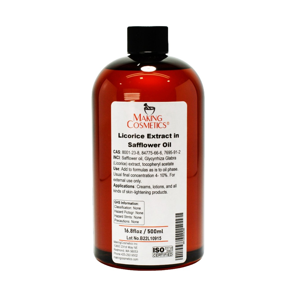 Licorice Extract in Safflower Oil 1478 MakingCosmetics