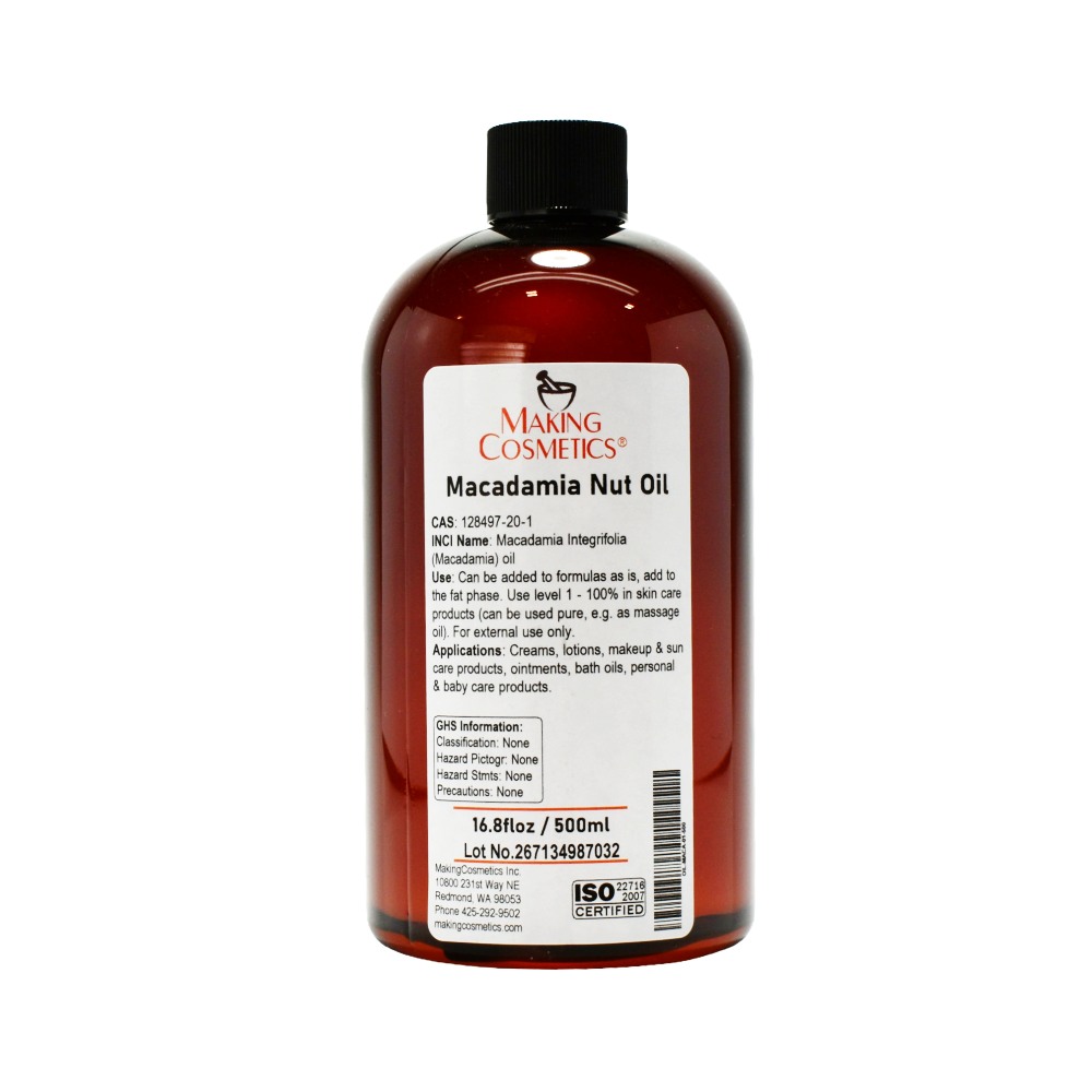 Macadamia Nut Oil 188 MakingCosmetics