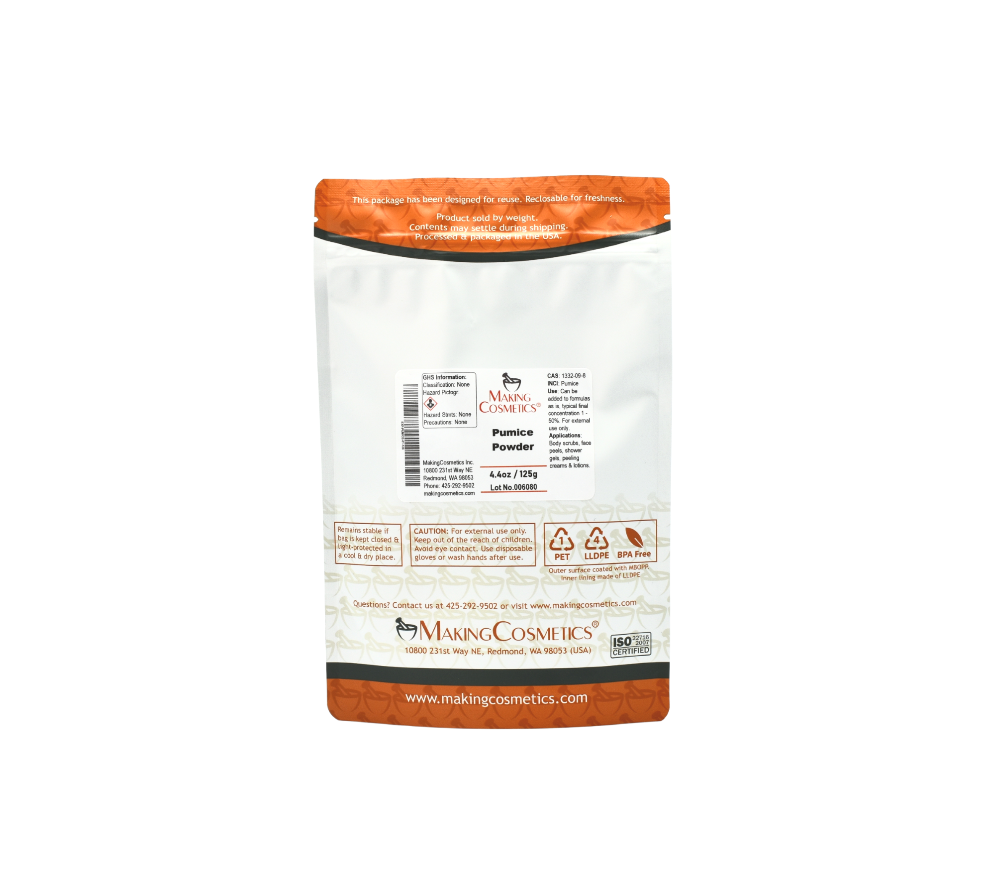 Pumice Powder MakingCosmetics