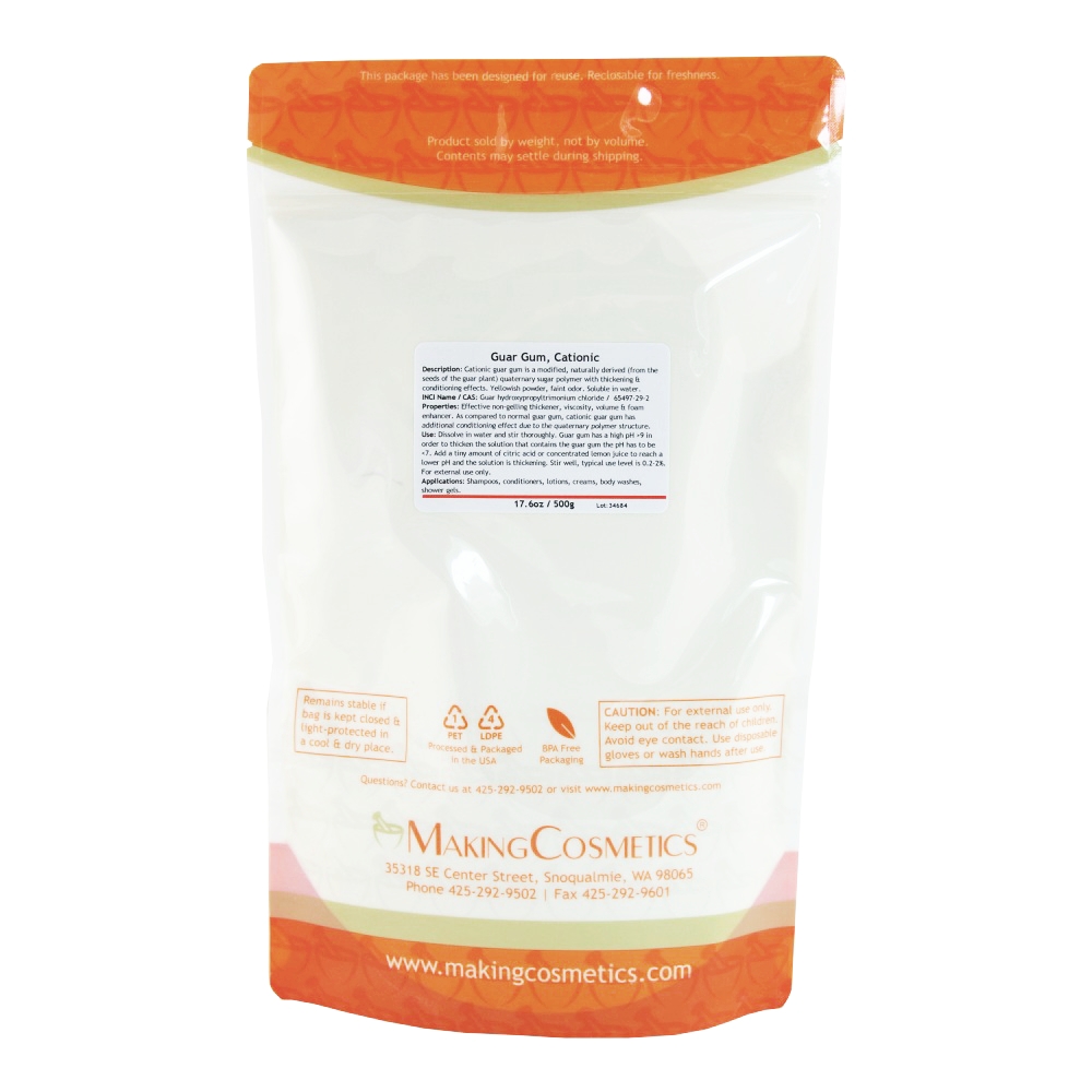 Guar Gum, Cationic 309 MakingCosmetics