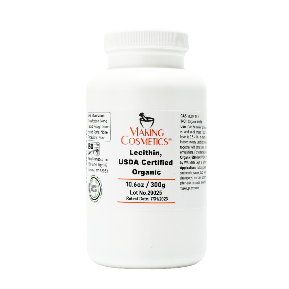 Lecithin, USDA Certified Organic 130 MakingCosmetics