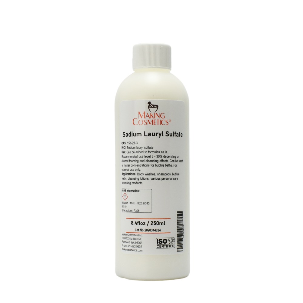 Luonix Sodium Lauryl Sulfoacetate (SLSA) 1 lb, Foam & Bubbles, Gentle on  Skin